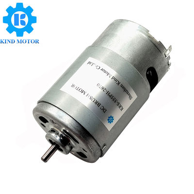 Pmdc Podwójne wyjście 3.175mm Wał Dc 12v 14,4v 18v 24v RC555 RC-555 Silniki ze szczotkami węglowymi
