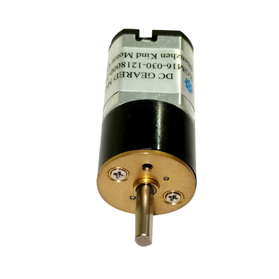 13mm mały silnik z przekładnią prądową o wysokim momencie obrotowym 12v szczotkowany węglowy