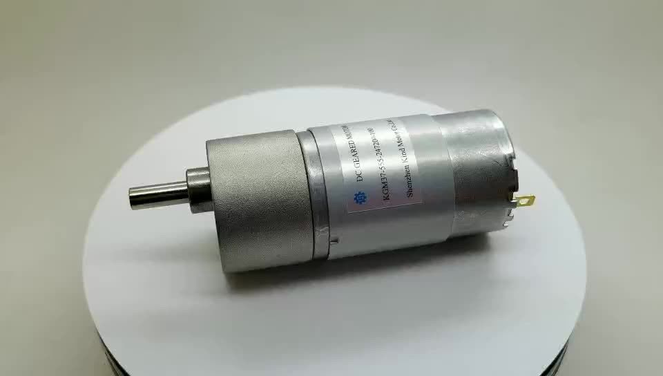 Koder silnika elektrycznego 24V stałego z przekładniami o dużym momentzie obrotowym małe 37mm mikro metalowe z przekładniami
