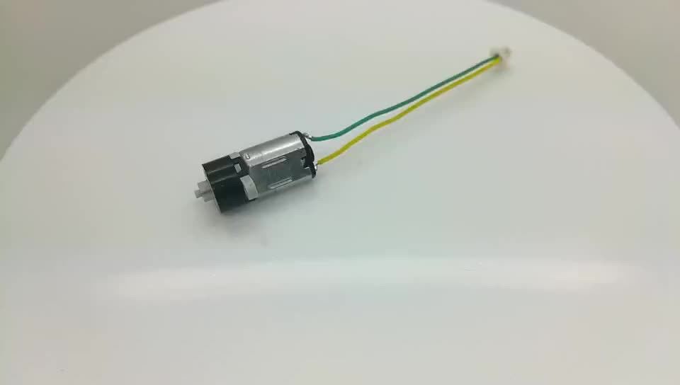 Dostosowanie miniaturowe 10 mm średnica M10 dc Plastikowa skrzynia biegów silnik biegów do pióra rzęs / elektryczny obcinarz brwi