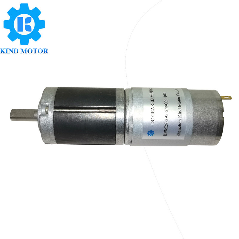 Micro 28 mm Kpm28-395 Dc 6 V 12 V 24 V metalowy reduktor przekładni planetarnej