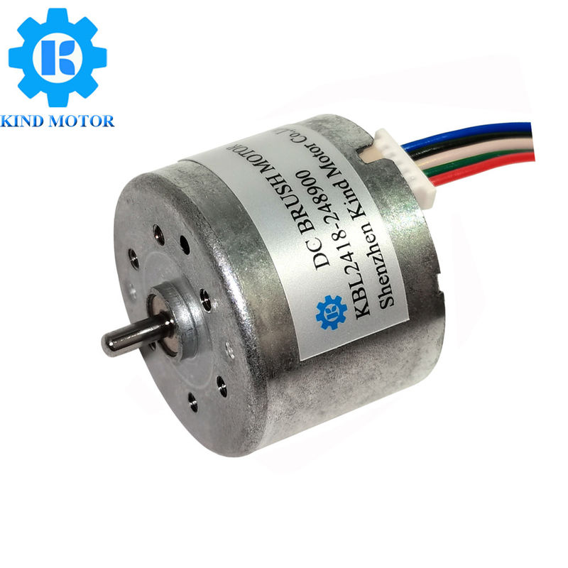 2mm wał niski poziom hałasu 24mm bl2418 dc 6v 12v 14.4v 18v 24v łożyska kulkowe bezszczotkowy silnik z enkoderem