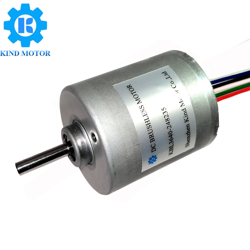 Silnik bezszczotkowy 5A Micro DC BL3640, silnik Bldc o niskim poziomie hałasu z wałem 3,175 mm