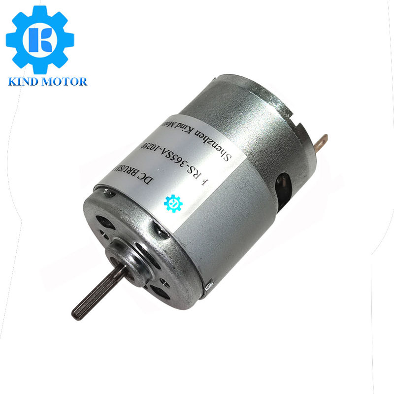Pmdc Podwójne wyjście 2,3 mm Wał Dc 5v 6v 12v 24v Rs Rc 360 365 Silniki ze szczotkami węglowymi
