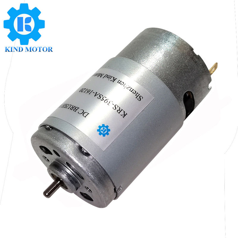 Pmdc Podwójne wyjście 2,3 mm Wał Dc 5v 6v 12v 24v Silniki szczotki węglowej Rs Rc 390 395